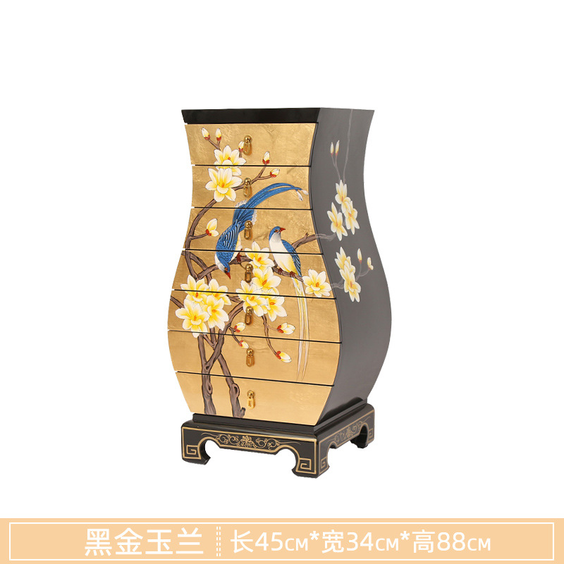 Gold foil magnolia magpie-small