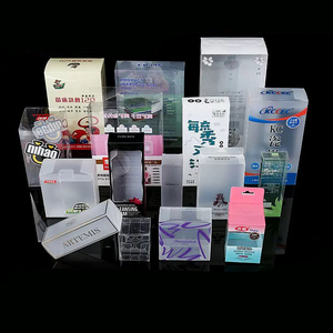 กล่องพลาสติกใสทำจาก PVC PET ดีไซน์ OEM & ODM สำหรับเป็นของขวัญรับโลโก้ได้ตามต้องการ - Product Image 5