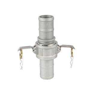Type <strong>a</strong> B C <strong>D</strong> E F Dc Dp Quick Release Fittings Alloy Aluminum Camlock Coupling for Hose - Product Image 5