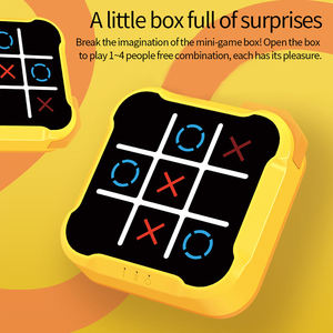 New Arrival Tic-Tac-Toe Game Handheld Educational Puzzle Game Portable Home Board <strong>Toy</strong> Memory Growth Game for Children - Product Image 6
