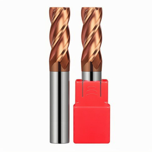 Tungsten Steel Milling <strong>Cutter</strong> 4-edge Carbide End Milling <strong>Cutter</strong> Extended Steel Milling <strong>Cutter</strong> CNC Numerical Control Tool - Product Image 5
