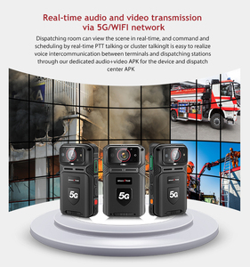 2024 Newest AI Face Recognition 5G Smart BWC Security Officer Body Worn Cam Mini <strong>Camera</strong> on Site Evidence Recorder with SIM Card