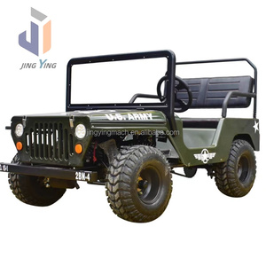 電動/燃料ジープ150ccパワー4輪ミニジープモダンスタイル最高性能カラフルデザイン - Product Image 1