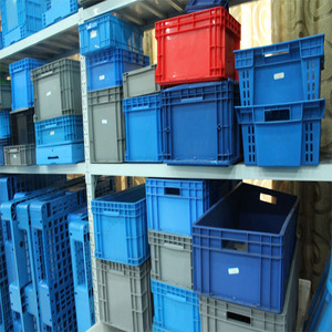 Food Used Stackable Plastic Crates Mobile Crates <strong>Nesting</strong> Plastic Crates Foldable Storage <strong>Containers</strong> - Product Image 6