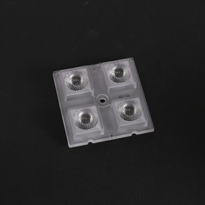 4 trong 1 đèn lũ ống kính 50*50mm Ống kính PMMA 10/25/60/90 /90*90 độ - Product Image 1