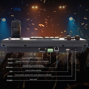 TONGVEO Профессиональный PoE 4D IP-джойстик контроллер клавиатуры для камеры видеоконференции ptz - Product Image 4