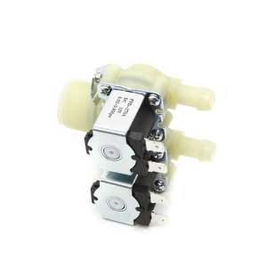 <strong>DN20</strong> G3/4 to 12mm DC12V 24V AC 220V Dual <strong>Electric</strong> Water Inlet Solenoid <strong>Valve</strong> Normally Close <strong>Valve</strong> for Dish Washer Machine - Product Image 5