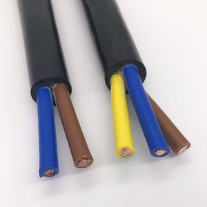 GP Factory <strong>Direct</strong> Sale Outdoor Flexible RVV Copper PVC <strong>Wire</strong> 2-3 Core 0.5-6mm Cable with Sheath for Overhead Application - Product Image 2