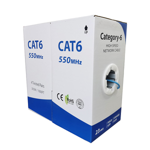 常宝类别Utp Cat6通过路克测试网络电缆Utp Cat6局域网电缆4对带0.56毫米导体 - Product Image 2