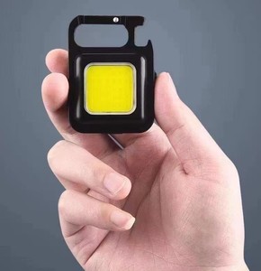 ミニキーホルダーライトCOBキーホルダーワークライトキーチェーン懐中電灯LedミニUSB充電式ライト