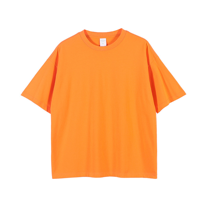 Maglietta oversize-arancione