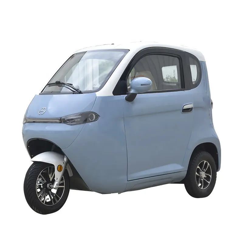 Trung Quốc New Car 3 Bánh Xe Điện Cabin Scooter 2 Cửa 3 Chỗ Ngồi Điện Ba Bánh Cho Hành Khách Hoặc Sử Dụng Hàng Hóa