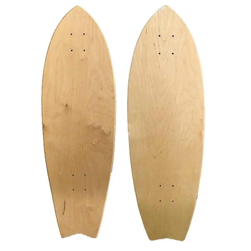 Скейтборды в форме рыбы для старой школы, деревянные доски для профессионального серфинга, скейтборды