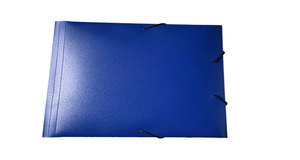 Caja de almacenamiento de archivos de Material PP de tamaño personalizado de alta calidad, carpetas de documentos de plástico coloridas con correas para oficina - Product Image 3