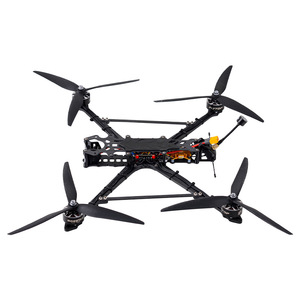 GW 10 inç FPV geçiş makinesi İha komple profesyonel uzun mesafe voyage büyük yük simülasyon HD veri iletimi - Product Image 3