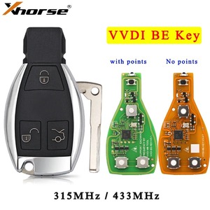 5 Stück Original Xhorse Vvdi Be Key Pro V3.1 Gelbe Platine Smart Remote mit Schlüssels chale mit Chip 315/433MHz für-mb Verbesserte Version - Product Image 2