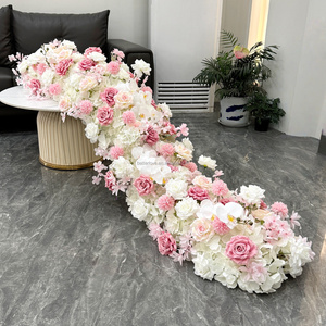 Á hậu trắng dài Hoa cưới Vòng hoa và lối đi hoa Á hậu cho đám cưới màu nâu - Product Image 6