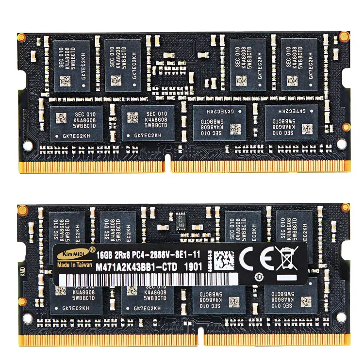 Manufacturer Cheap Price Memory 16GB Laptop Components 2rx8 DDR4 2666MHZ RGB Laptop PC4 16 GB RAM Random Access Memory