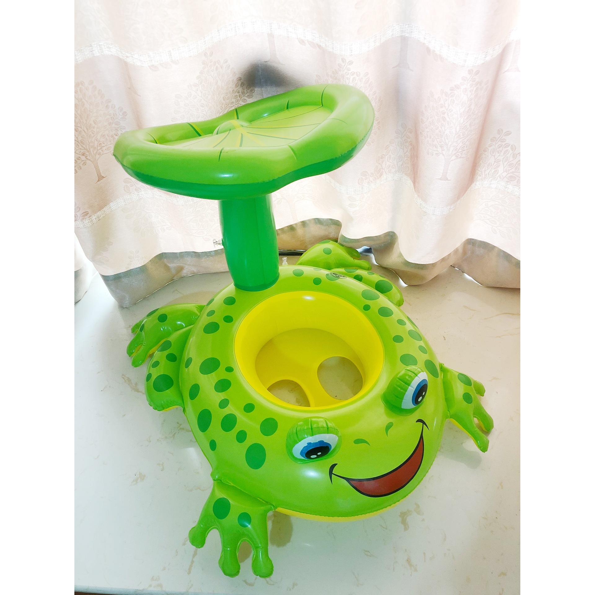 Grenouille dans un bateau