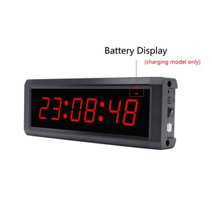 Es 1.5 portatile "Display digitale count Clock cablato pulsante di controllo Mini LED conto alla rovescia con promemoria vocale remoto - Product Image 3