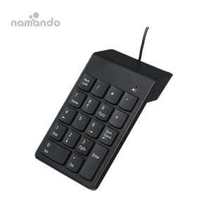 Wiredテンキー18キー番号キーボードDigital KeyboardためAccounting Teller Laptop Notebook Windows Tablets - Product Image 2
