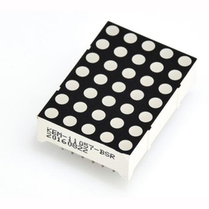 3mm Amber 5x7 LED Dot Matrix lift Display Array Indoor Poster Digital dengan fungsi SDK pemasok OEM - Product Image 3