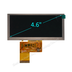 Nueva llegada 4,6 "Color barra estirada Lcd pantalla táctil opcional tipo de barra 4,6 pulgadas 800x320 Tft Lcd Módulo de pantalla para sistema de Audio - Product Image 1