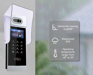 Sistema DE SEGURIDAD TCP/IP Sistema de timbre IP inteligente Videoportero para apartamentos Hoteles Oficinas o comunidades cerradas - Product Image 1