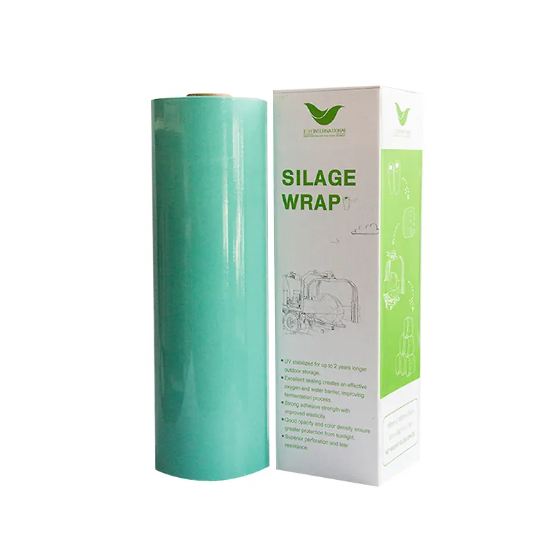 Factory Wholesale Silage Wrapping Stretch Plastic Film With ISO9001 Certification