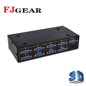 FJ-3508 Fjgear High Quality Vga <strong>Splitter</strong> <strong>1</strong> <strong>Input</strong> <strong>8</strong> <strong>Output</strong> Bandwidth 350MHz Transmission Distance up to 50M - Product Image 5