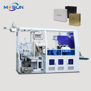 Full <strong>Automatic</strong> Paper <strong>Handle</strong> Bag Rope Insertion <strong>Making</strong> <strong>Machine</strong> Kraft Paper Bag Hole String <strong>Making</strong> <strong>Machine</strong> - Product Image 1