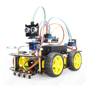 STEM Geschenk programmierung 4WD Smart Robot Car Kit C/C-Projekt DIY Education Robot Kit - Product Image 5