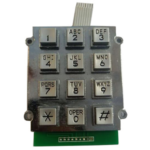 Gran oferta 3*4 diseño compacto retroiluminación teclado matriz botones táctiles hechos de Metal duradero - Product Image 4
