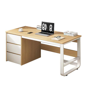 Modern Home Office Luxury <strong>Computer</strong> Desks Study <strong>Table</strong> Office Desks Wood <strong>Three</strong> Draws Wooden <strong>Computer</strong> Desk - Product Image 6