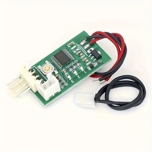 Controlador de velocidad PWM de 4 cables, 12V, controlador de temperatura del ventilador, interruptor de Control de temperatura del ordenador, Kits de módulos electrónicos STK IC - Product Image 1