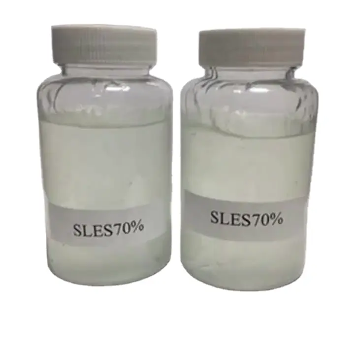 Excellentes matières premières chimiques AES SLES 70% prix pour cosmétique/liquide vaisselle/savon/shampooing/détergent
