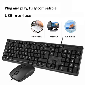 Wired Business Leather <strong>Keyboard</strong> K5C <strong>Notebook</strong> Desktop Computer Office Durable Wired <strong>Keyboard</strong> Source Factory Direct Supply - Product Image 5
