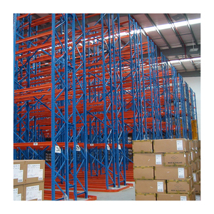 Carretilla elevadora de pasillo estrecho de alta calidad, protección contra la corrosión, sistema de estantería VNA personalizado para estanterías de almacén de pasillo de fácil manejo - Product Image 4