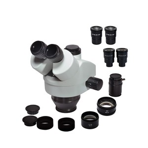 手机维修主板检测用3.5x-180x连续变焦高清三目立体显微镜 - Product Image 5