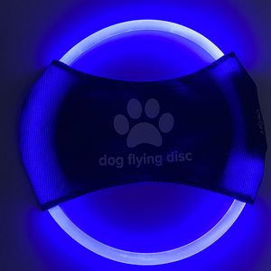 USB充電式LEDソーサーインタラクティブ犬のおもちゃフライングディスクフェッチおもちゃソフトシリコン犬のトレーニングゲーム犬のためのライトアップおもちゃ - Product Image 6