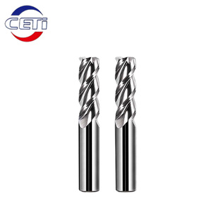Corner Radius Metal CNC Milling Cutters Customizable Altin/Tin Coated <strong>Weldon</strong> Thread End Mill Cutter ODM/OEM Support - Product Image 1