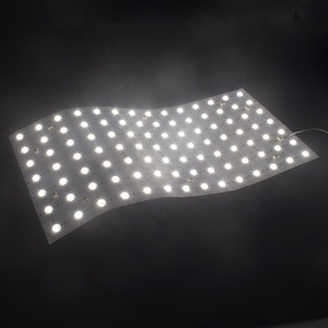 แผ่นไฟแบคไลท์ LED 98ดวงแผ่นแผงไฟ LED ตัดฟรีสำหรับโฆษณาแผ่นหน้าจอ LED สำหรับตกแต่ง