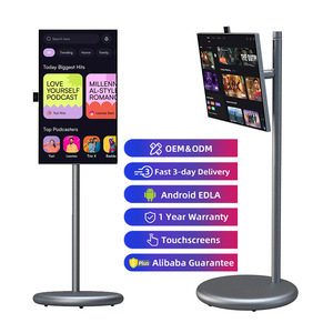 หน้าจอ LCD แบบพกพาพร้อมขาตั้งโทรทัศน์อัจฉริยะหน้าจอสัมผัสขนาด27นิ้ว - Product Image 1