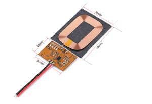 高速ワイヤレス充電レシーバーモジュール10W 5V/2A入力および9V/1.2A OTPおよびOVP保護付き携帯電話用出力 - Product Image 5