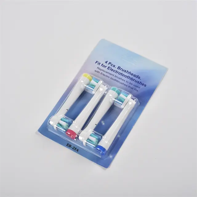 Testina di ricambio compatibile abbinata per spazzolino elettrico orale-B con confezione da 4 pezzi per b io serie 9