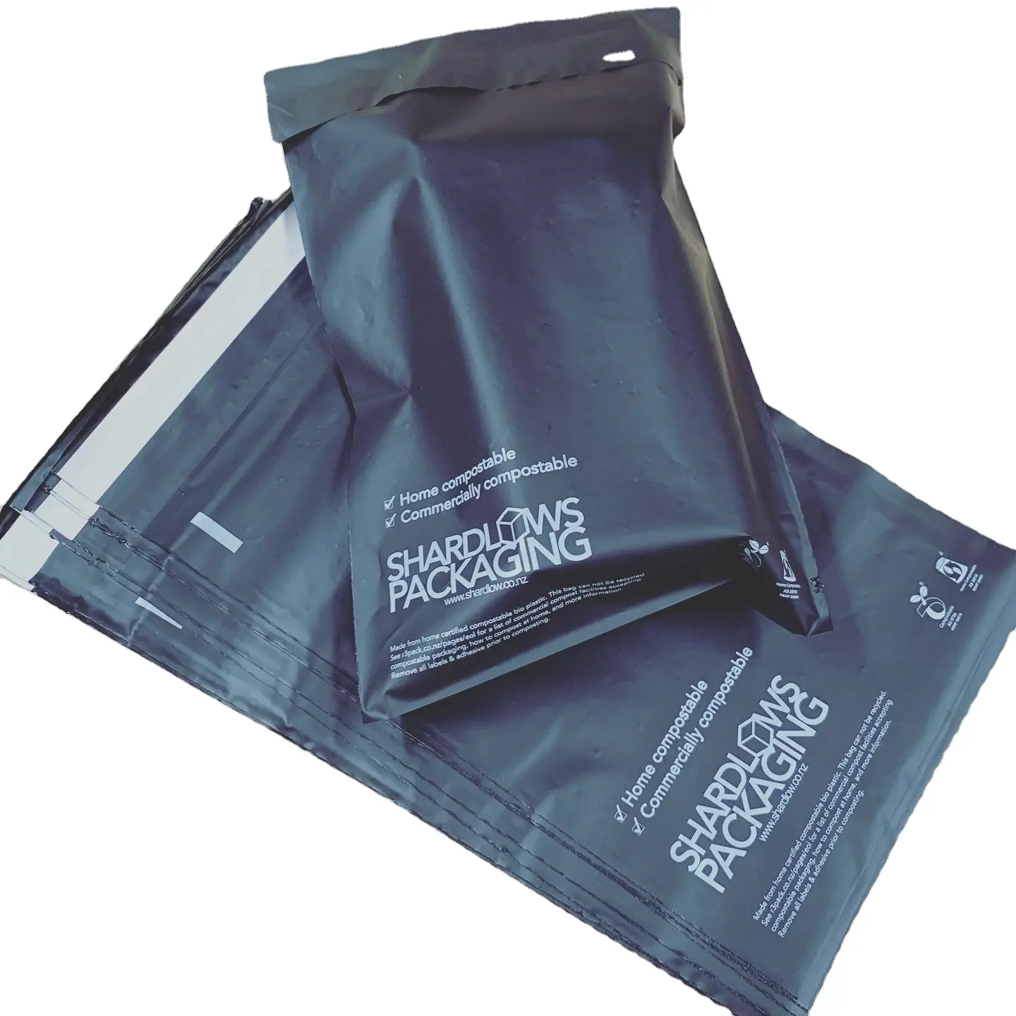 Sacos de envelope biodegradáveis eco friendly, amostra livre