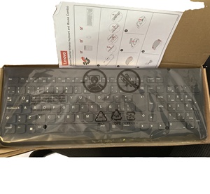 <span class=keywords><strong>Combo</strong></span> de teclado e <span class=keywords><strong>mouse</strong></span> sem fio 2.4G 00XH820 SKM0U65048 layout <span class=keywords><strong>bluetooth</strong></span> inglês espanhol direto da fábrica Lenovos
