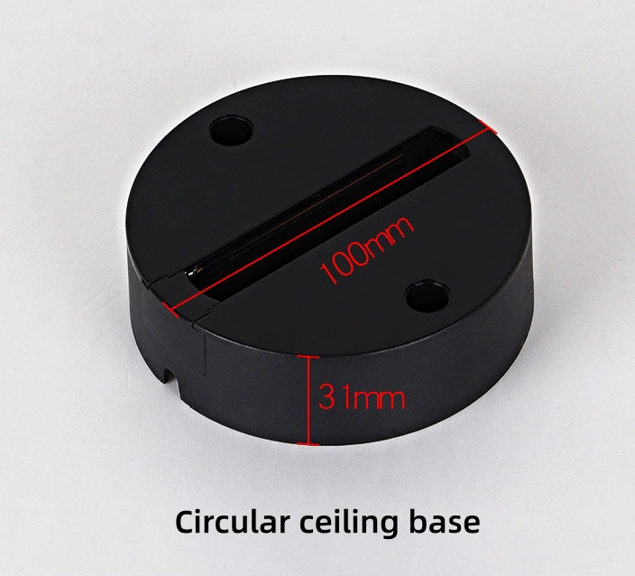 Base de plafond circulaire