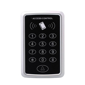 Security Smart Single One Door <strong>Lock</strong> Standalone Plastic RFID Proximity Card Access Control <strong>System</strong> With <strong>Keypad</strong>