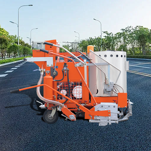Kullanımı kolay el itme termoplastik yol işaretleme boyası makineleri çizgi işaretleme için 180-210 ℃ projeleri - Product Image 3